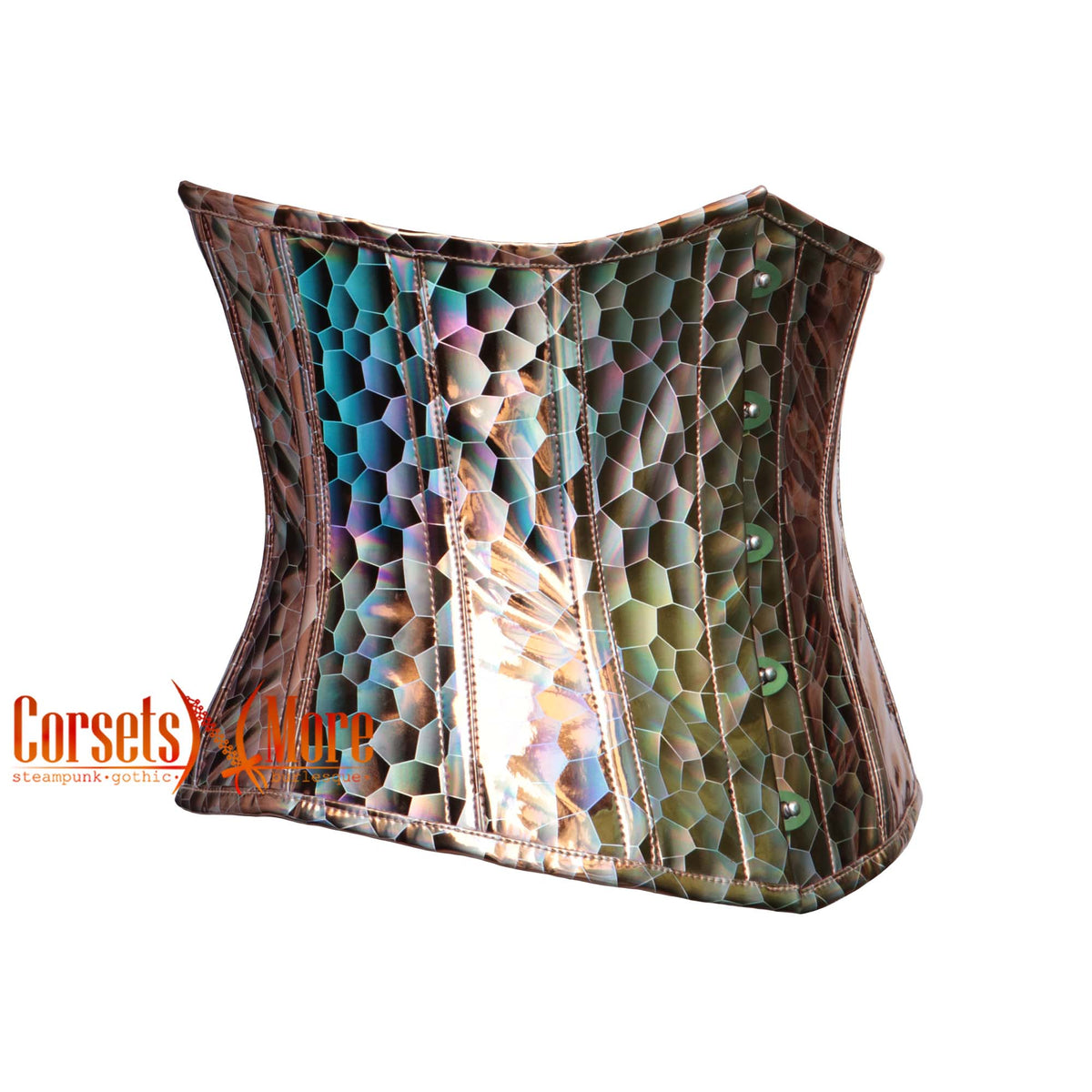 Gauld Brown Cotton Underbust Corset main image 0