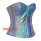 Mermaid Inspired Costume Texture Leather Overbust Corset