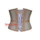 Seraphine Vesper Nude Mesh With Nude Cotton Gothic Underbust Corset