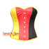 German Flag Red and Gold-Yellow and Black Overbust Corset Top