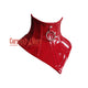 Red PVC Leather Gothic Neck Corset Posture Collar, Leather Neck Posture Collar For Unisex Cervical Neck Collar