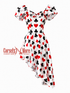 Queen of Hearts Playing Card Corset Dress – Asymmetrical Gothic Costume Dress