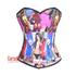 Printed Corset Sexy Overbust Costume Waist Training Bustier Top