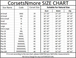 Plus Size Red Satin Double Bone Front Antique Clasps Gothic Waist Training Underbust Corset Bustier Top